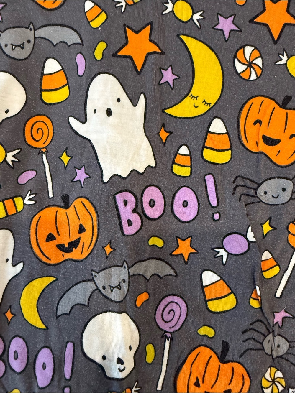 Little Sleepies Halloween Pumpkin & Ghost Costume pajama set 4T